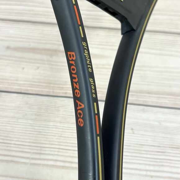 VTG Pro Kennex Bronze Ace Tennis Racquet Racket Graphite Glass L4 4-1/2 Mid Size - Picture 11 of 16